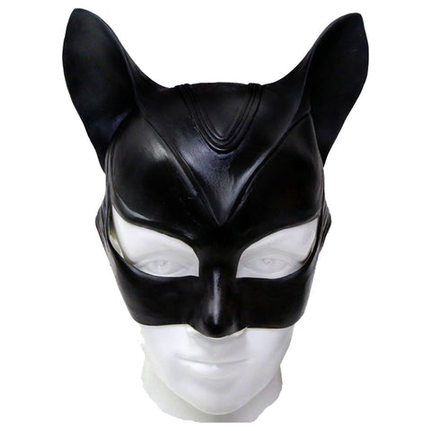 SeeCosplay Batman Catwoman Helmet Fancy Adult Halloween Accessories Cosplay Props