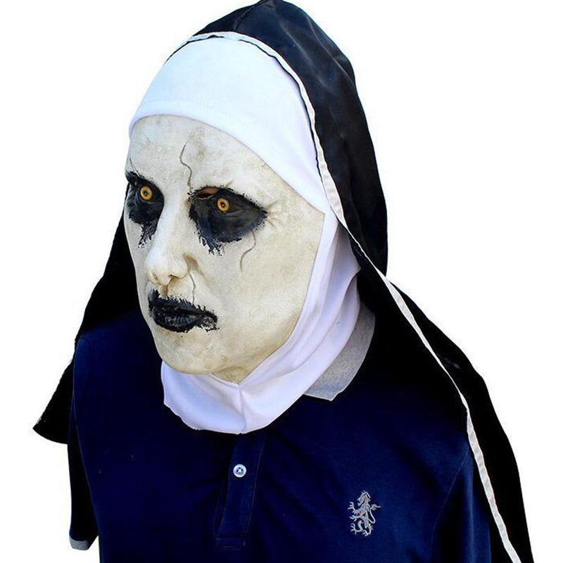 The Conjuring 2 The Nun Halloween Horror Helmet Cosplay Accessories