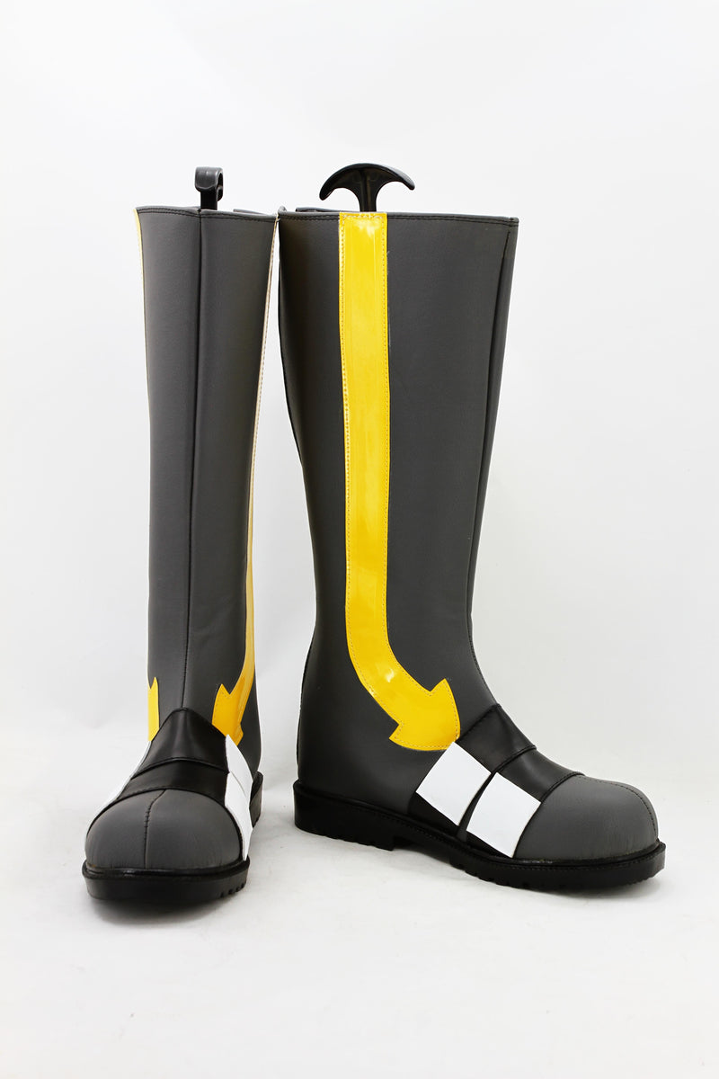 Kagerou Projectnoha Harkonose Cosplay Boots Shoes Grey