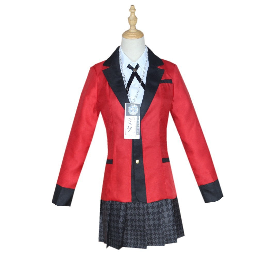 Seecosplay Anime Kakegurui: Compulsive Gambler Yomoduki Runa Shirt ...