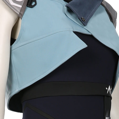 Valorant: Jett Cosplay Costume Halloween Jumpsuit Outfit Cosplay Costume For Adult Female
