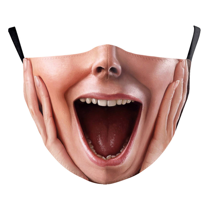 3D-Digitaldruck-Plug-in-Maske für den Mund 