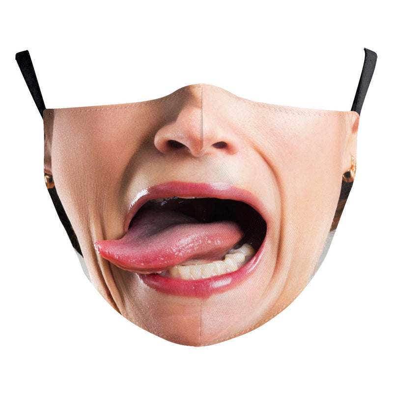 3D Digital Printing Plug-in Mask for Mouth