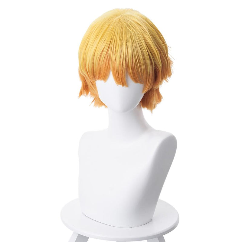 [Full In Stock] Demon Slayer:Wig Agatsuma Zenitsu Cosplay Wig