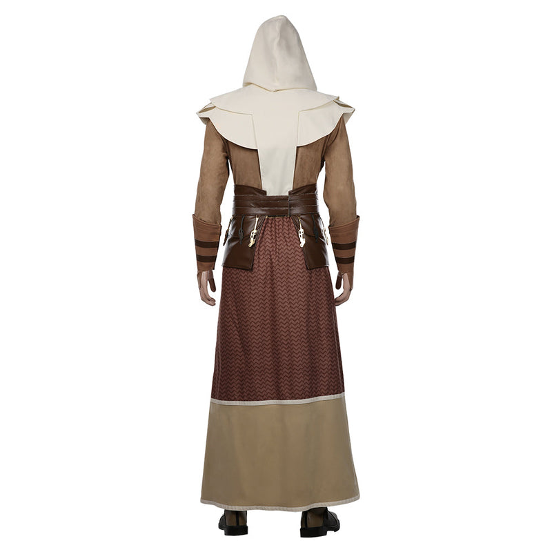 [All Size In Stock] Jedi Temple Guard Coat Uniform Costume Halloween Carnival Suit Costume