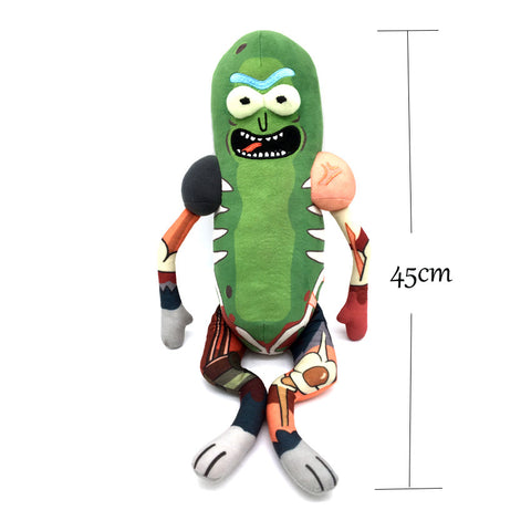 Seecosplay Morty Plush Toys Doll Cute Pickle Rick Plush Soft Pillow Stuffed  Toys for Children Kids Christmas Gifts