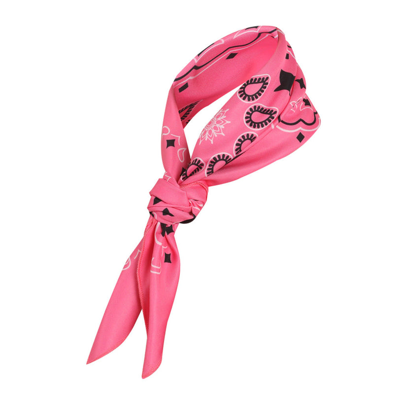 Barb Pink Style:Costume Pink Soft Scarf Halloween Carnival Party Accessories Gifts