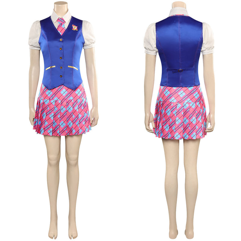 SeeCosplay 2023 Doll Movie:Princess Charm School Blair's Blue Costumes Skirt for Carnival Halloween Cosplay Costume