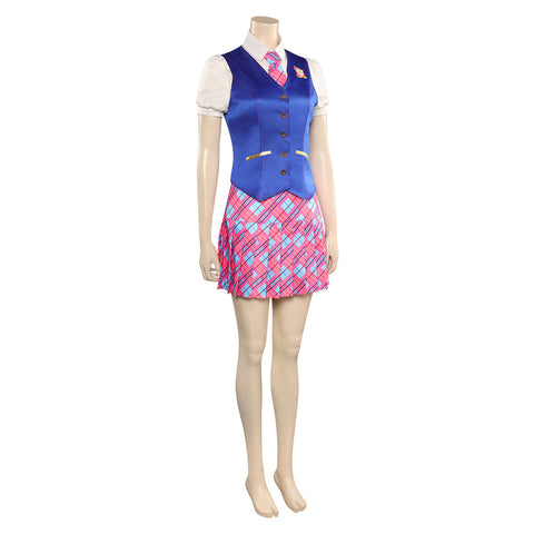 SeeCosplay 2023 Doll Movie:Princess Charm School Blair's Blue Costumes Skirt for Carnival Halloween Cosplay Costume
