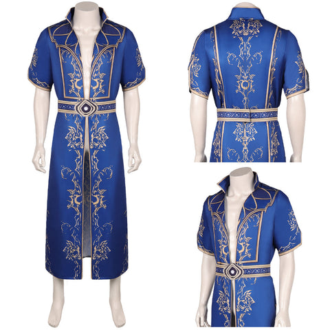  Game Baldurs Gate 3 Cosplay Gale Printed Coat Outfits Party Carnival Halloween Cosplay Costume