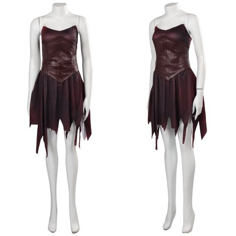 2023 Movie Damsel Princess Elodie Battle Uniform Cosplay Costume Outfits Halloween Carnival Suit