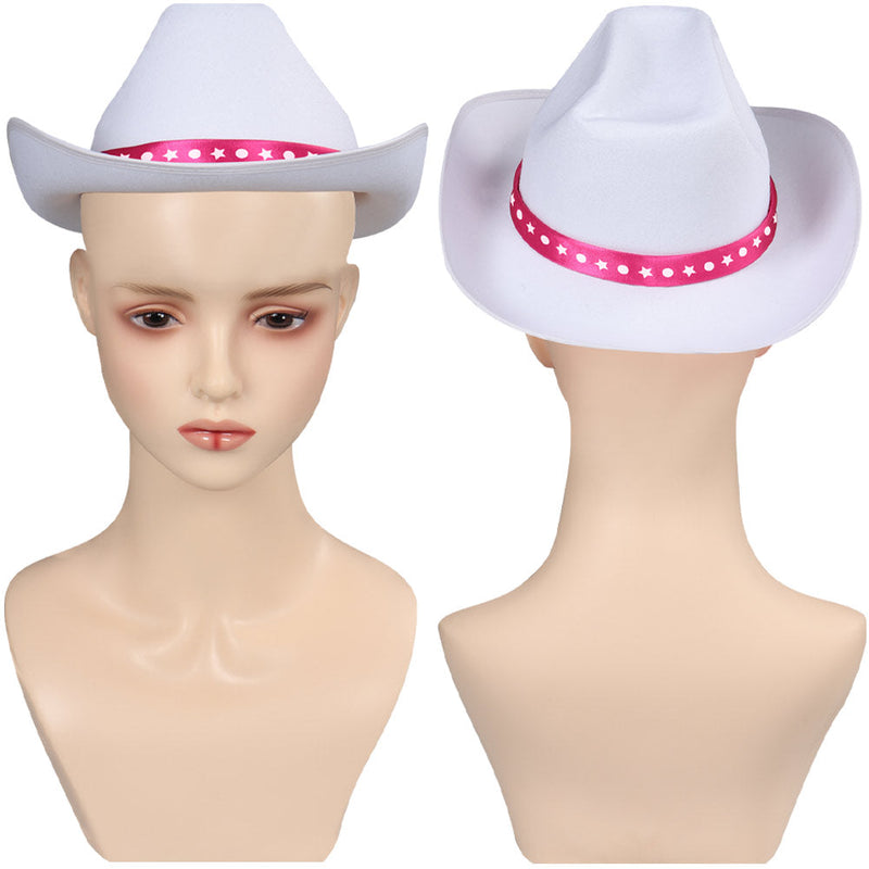 SeeCosplay 2023 Movie Doll Hat Cap Kids Children Cowboy for Halloween Carnival for Accessories