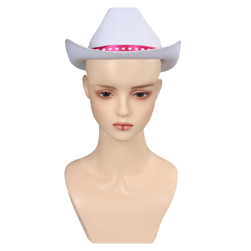 SeeCosplay 2023 Movie Doll Hat Cap Kids Children Cowboy for Halloween Carnival for Accessories