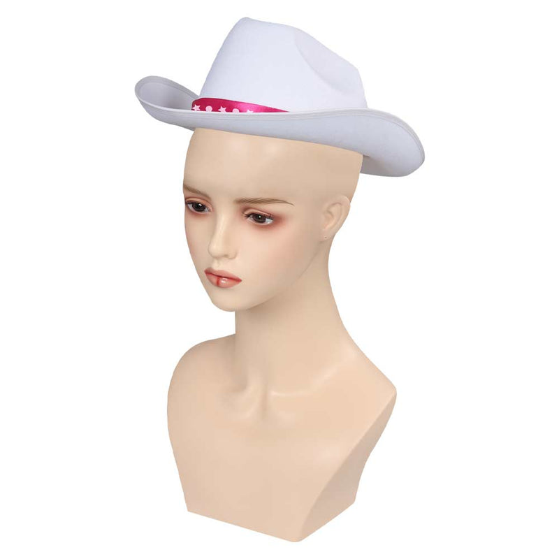 SeeCosplay 2023 Movie Doll Hat Cap Kids Children Cowboy for Halloween Carnival for Accessories