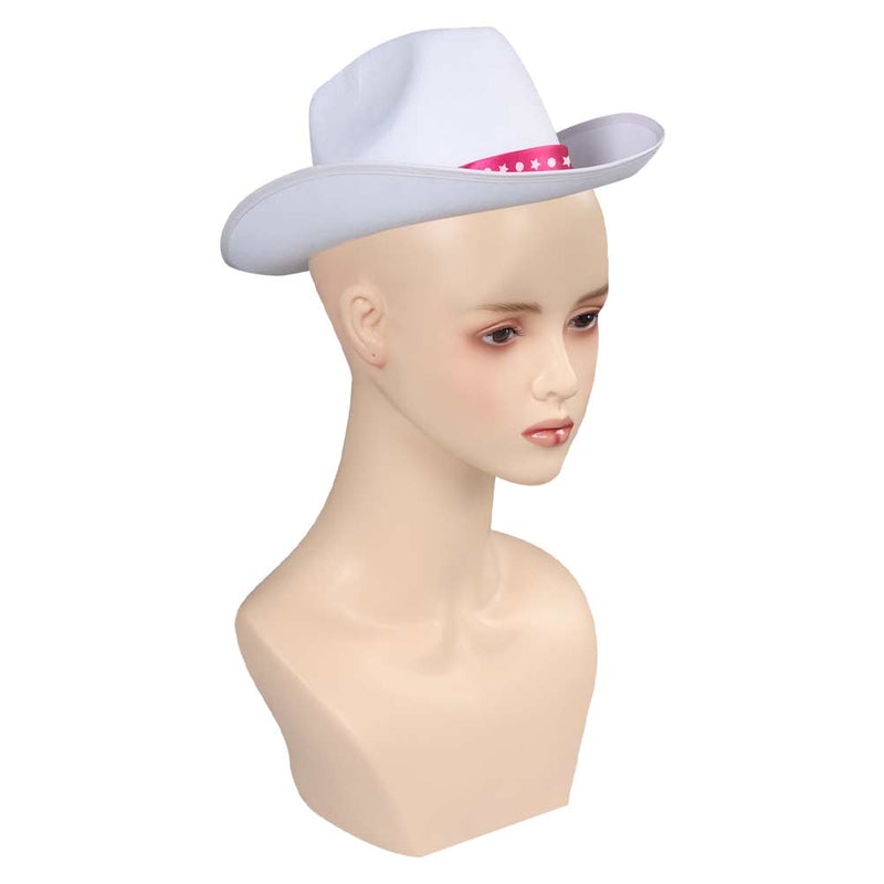 SeeCosplay 2023 Movie Doll Hat Cap Kids Children Cowboy for Halloween Carnival for Accessories