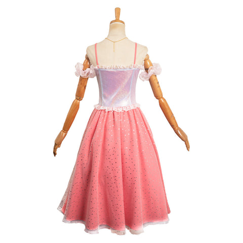 SeeCosplay 2023 Movie Doll in the Nutcracker Clara Pink Yarn Sexy Pink Skirt Party Carnival Halloween Cosplay Costume BarBStyle
