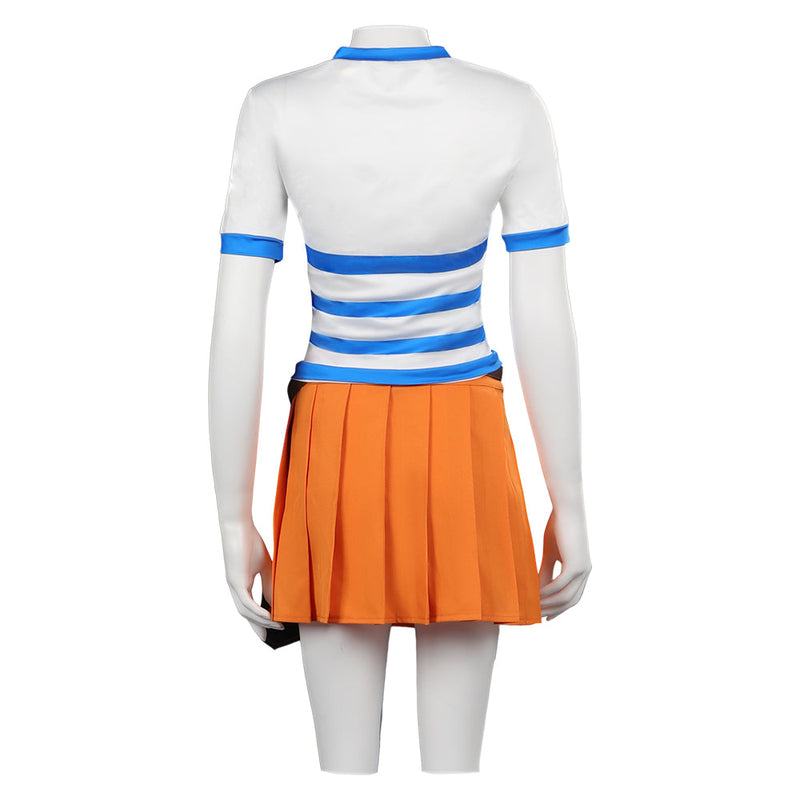 SeeCosplay 2023 Movie One Piece Sets Sail Nami Kids Children Outfits Party Carnival Halloween Cosplay Costume Female