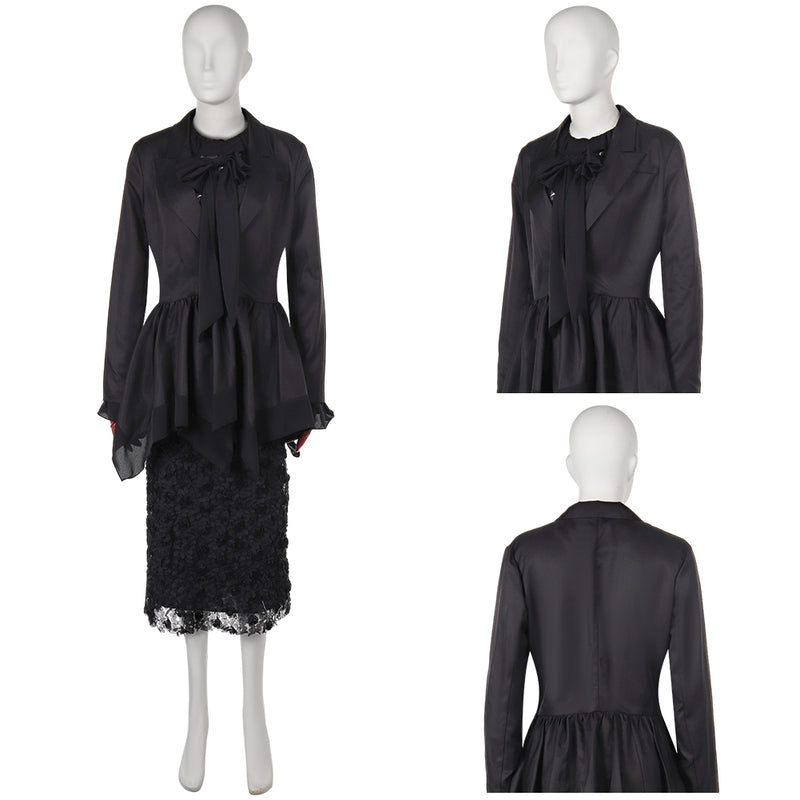 2023 TV American Horror Story Season 12 Lvy Dress Outfits Halloween Carnival Suit Cosplay Costume