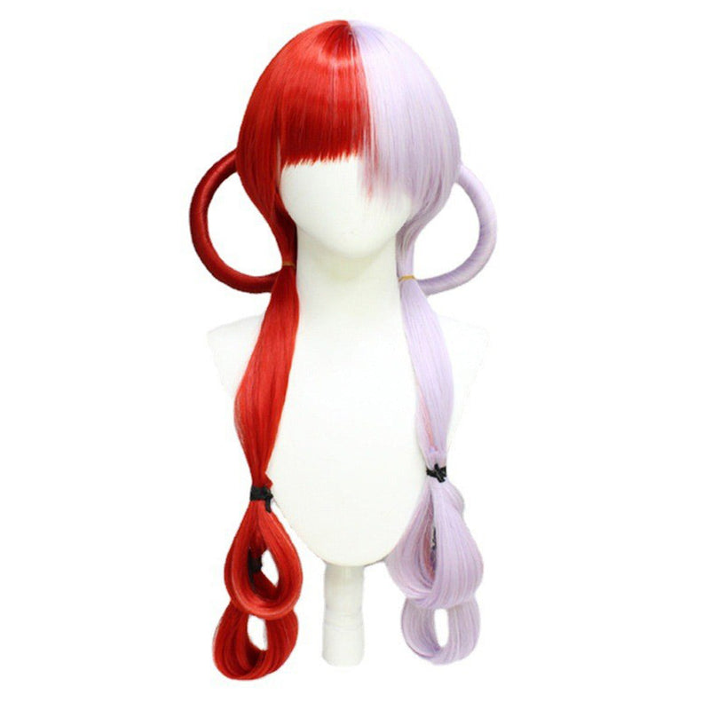 [Full In Stock] One Piece: RED UTA Wig Cosplay Wig Wig Synthetic HairCarnival Halloween Party Female