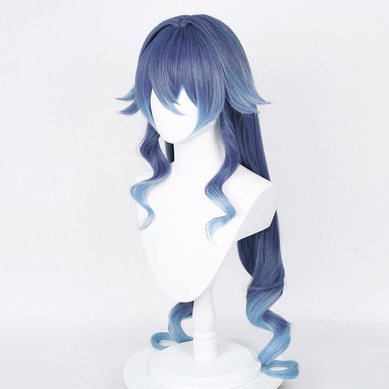 [Full In Stock] Genshin Impact: Layla Cosplay Wig Heat Resistant Synthetic Hair Carnival Halloween Party Wig Props