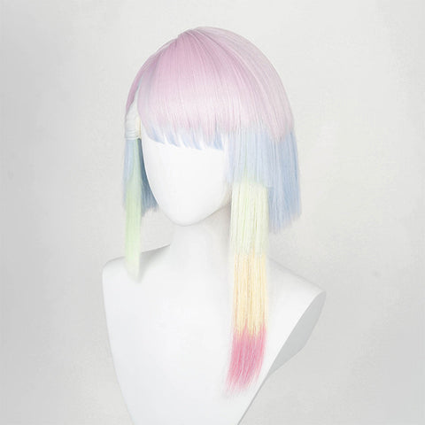 Cyberpunk: Edgerunners Lucy Cosplay Wig Synthetic Hair Halloween Party Wig