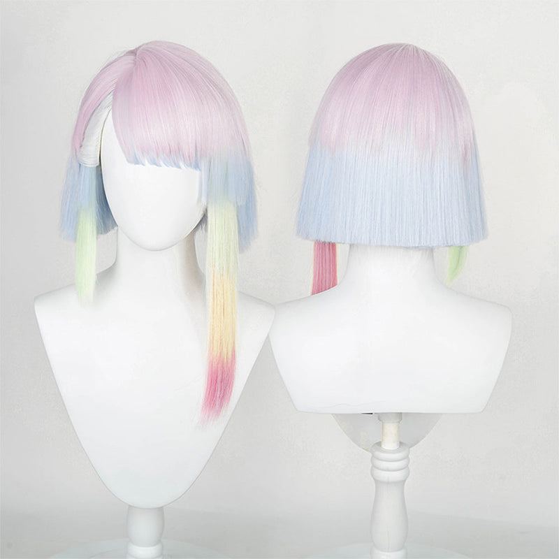 [FullIn Stock] Cyberpunk: Edgerunners Lucy Cosplay Wig Synthetic Hair Carnival Halloween Party Wig