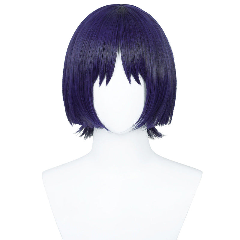 [Full In Stock] Genshin Impact: Kunikuzushi Balladeer Cosplay Wig Heat Resistant Synthetic Hair Carnival Halloween Party Wig Props