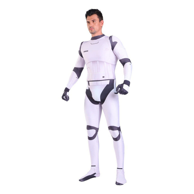 Imperial Stormtrooper Jumpsuit Costume Halloween Carnival Suit