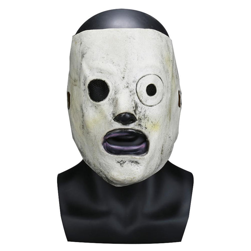 Horror Halloween Slipknot Corey Taylor Adult Latex Helmet Cosplay Accessories