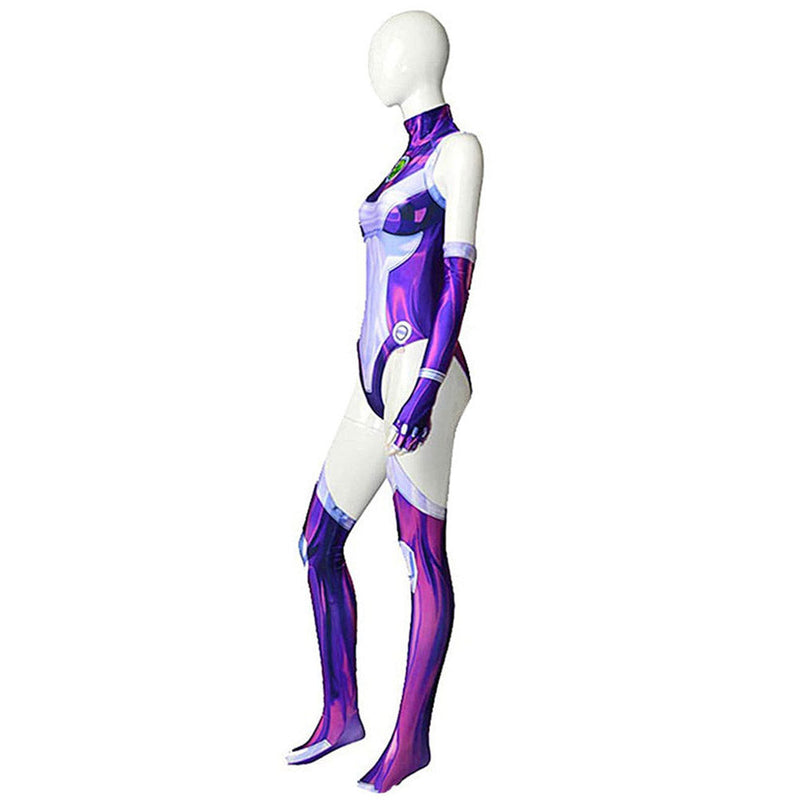 [All Sizes In Stock] Teen Titans:Costume Starfire Cosplay Costume Outfits Halloween Carnival Party Suit Female