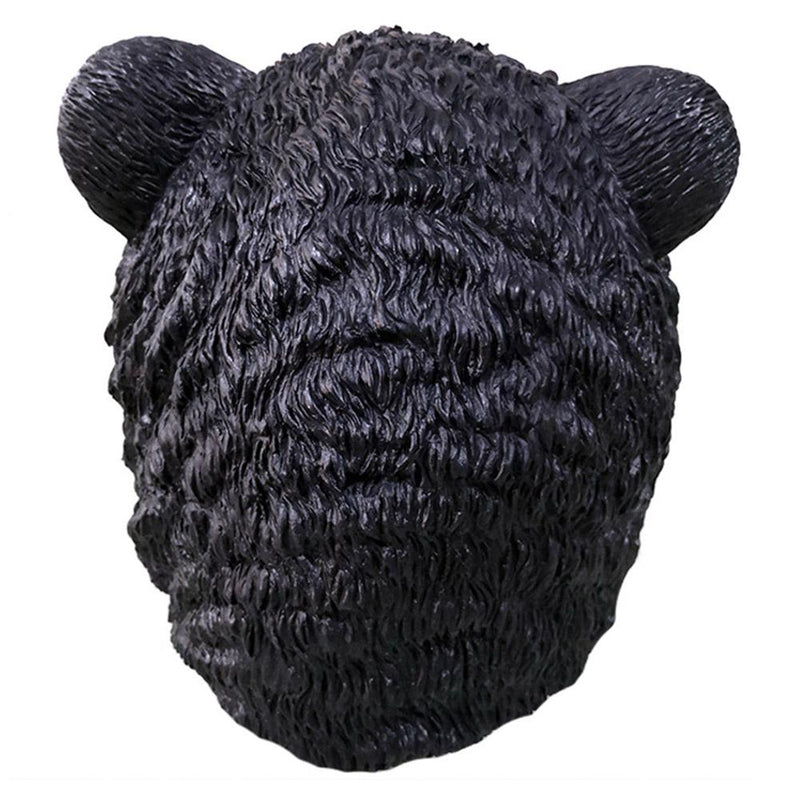 SeeCosplay Halloween Animal Latex Helmet Black Bear Latex Helmet Cosplay Props