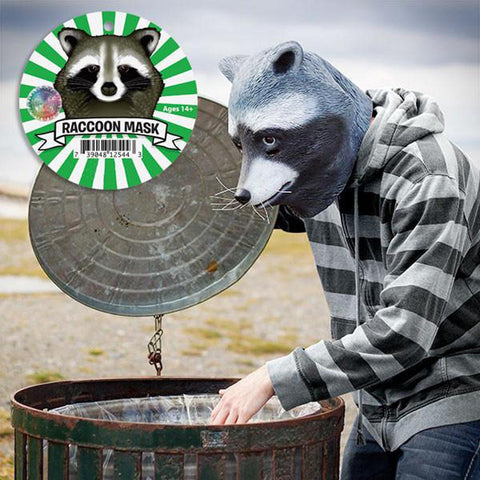 Adult Animal Cosplay Mask:   Animal Latex Helmet Racoon Wolf Leopard Cat Cosplay Mask Face Helmet Adult Cosplay Props