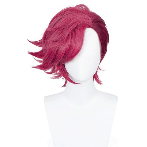 SeeCosplay Arcane: League of Legends LoL Vi Hair Carnival Halloween Party Props Cosplay Wig