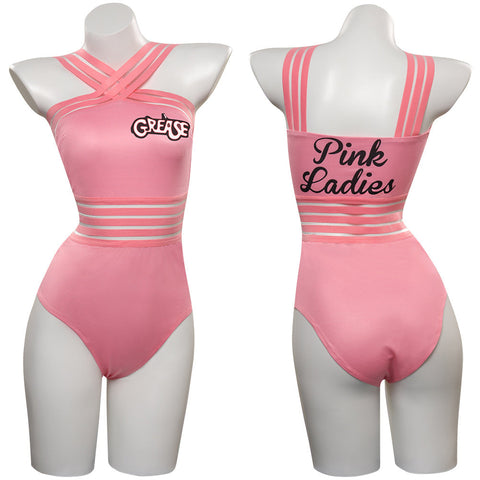 SeeCosplay Grease: Rydell High Cheerleader Swimsuit Cosplay Costume Halloween Carnival for Disguise Suit