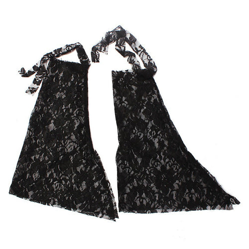 SeeCosplay 5-teiliges Set Kinder Mädchen Maleficent Cosplay Kostüm Kleid Stirnband Outfits Halloween Karneval Anzug