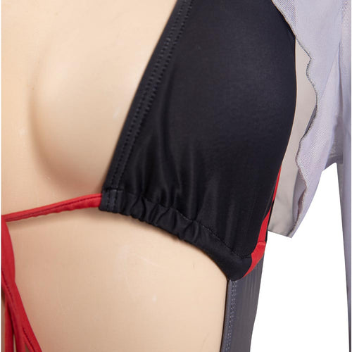 SeeCosplay Cyberpunk Edgerunnerlucy Cosplay Costume Swimsuit Cloak Outfits Halloween Carnival for Suit