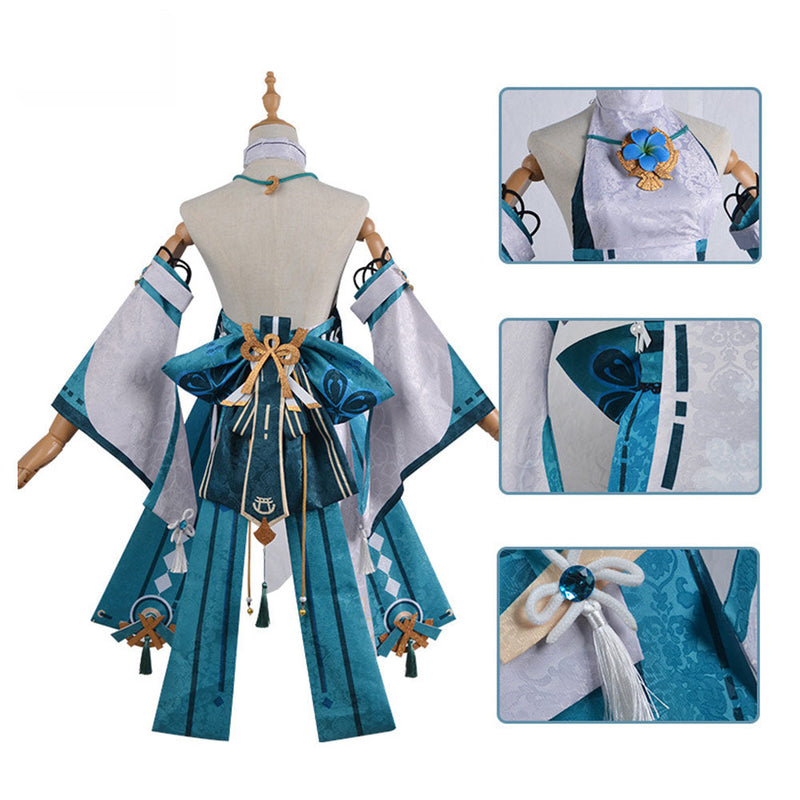 SeeCosplay Genshin Impact Xiao Cosplay Costume Costume Outfits for Halloween Carnival Party Suit Female