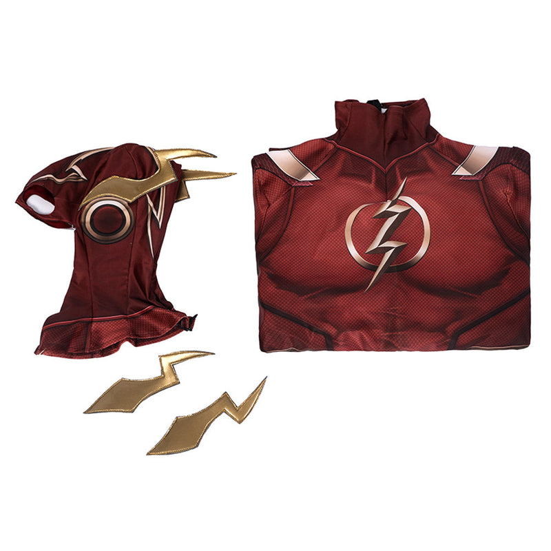 SeeCoplay The Flash Cosplay Costume Jumpsuit Outfits for Halloween Carnival Suit