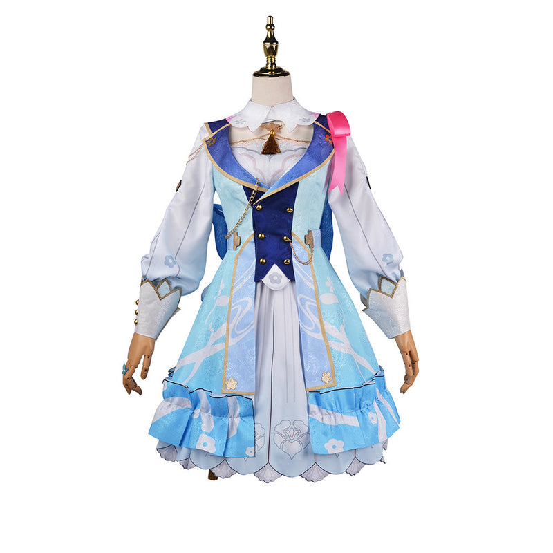 [Full In Stock] Genshin Impact: Kamisato Ayaka Cosplay CostumeCostume Outfits for Halloween Carnival Suit Female