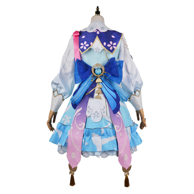 [Full In Stock] Genshin Impact: Kamisato Ayaka Cosplay CostumeCostume Outfits for Halloween Carnival Suit Female