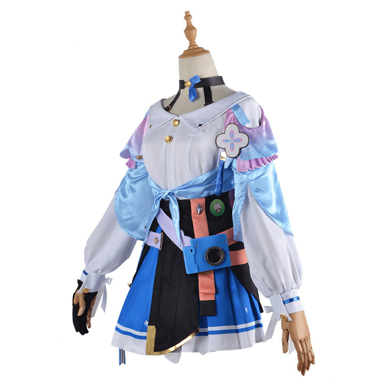 [Full In Stock] Honkai: Star Rail March 7th Cosplay Costume Halloween Carnival Party Disguise Suit Female