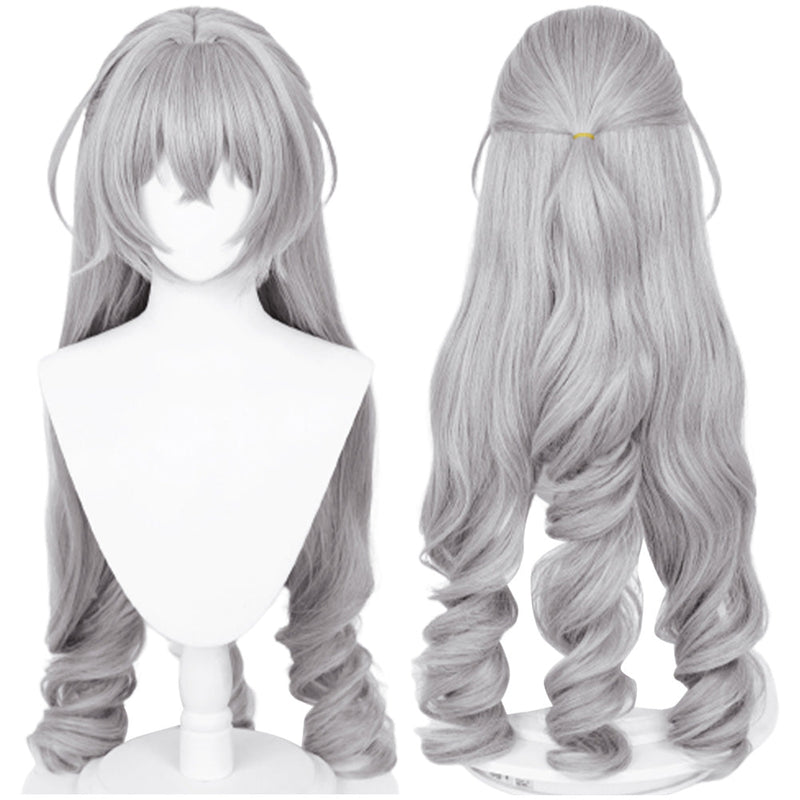 [Full In Stock] Honkai Star Rail: RAIL Bronya Rand Cosplay Wig Synthetic Hair Carnival Halloween Party Wig