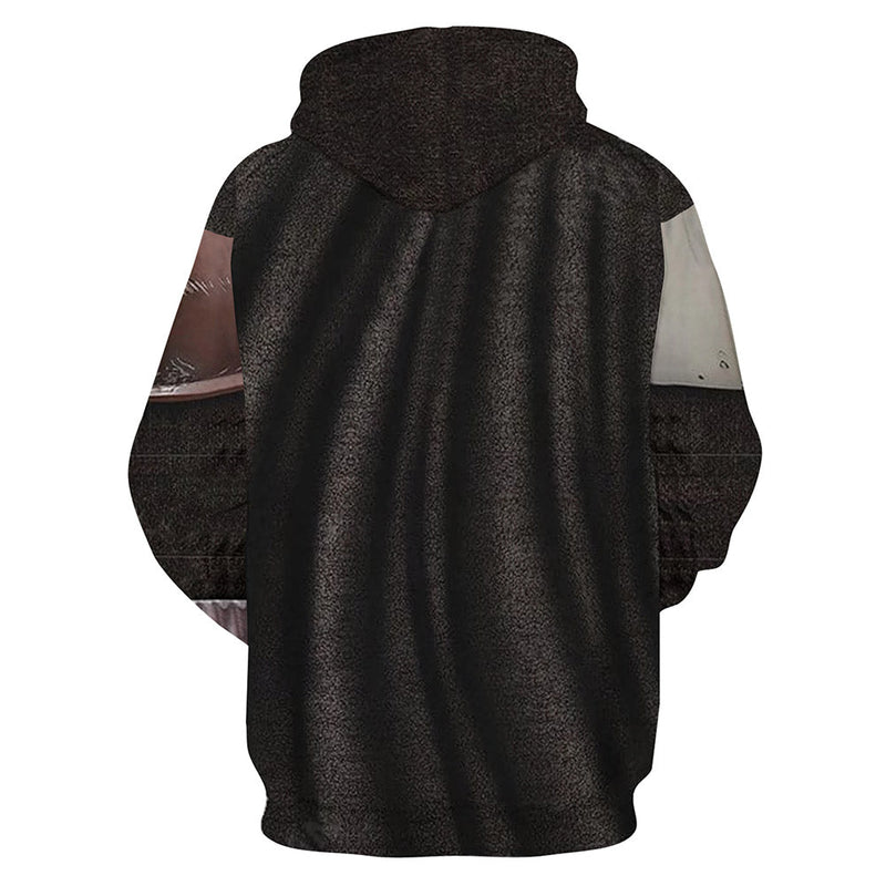 [All Sizes In Stock] The Mandalorian:Unisex Hoodie The Mandalorian Hooded Pullover Sweatshirt Costume