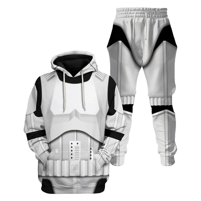 SeeCosplay Imperial Stormtrooper White Suit Carnival Halloween Costume SWCostume