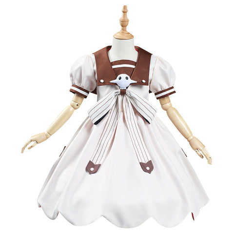 SeeCosplay Jibaku Shounen Toilet-Bound Hanako kun Nene Yashiro/Aoi Akane Kids Girls Dress Halloween Carnival Suit Cosplay Costume