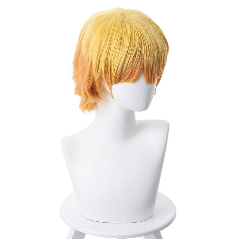 [Full In Stock] Demon Slayer:Wig Agatsuma Zenitsu Cosplay Wig