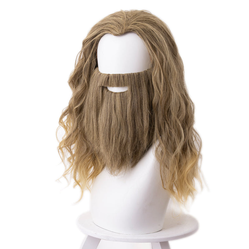 SeeCospaly Avengers Endgame Fat Thor Cosplay Wig Heat Resistant Synthetic Hair Halloween for Props