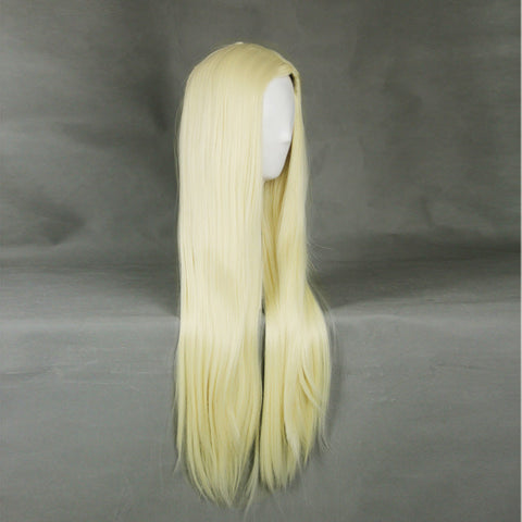 World of Warcraft Heroes of the Storm Arthas Cosplay Wig Long  Blonde Wig Female