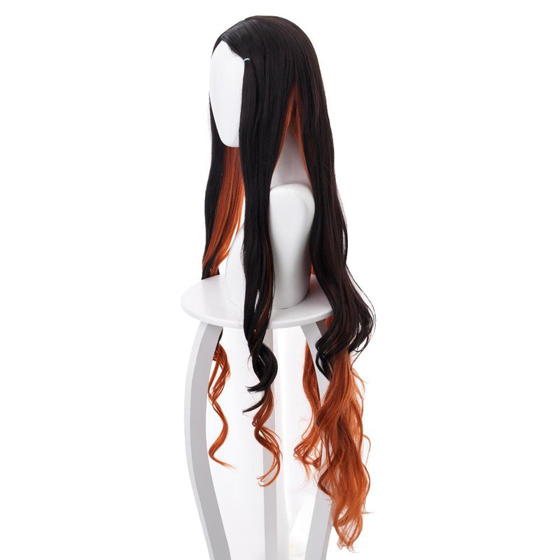 [Full In Stock] Kamado Nezuko Cosplay Wig Female