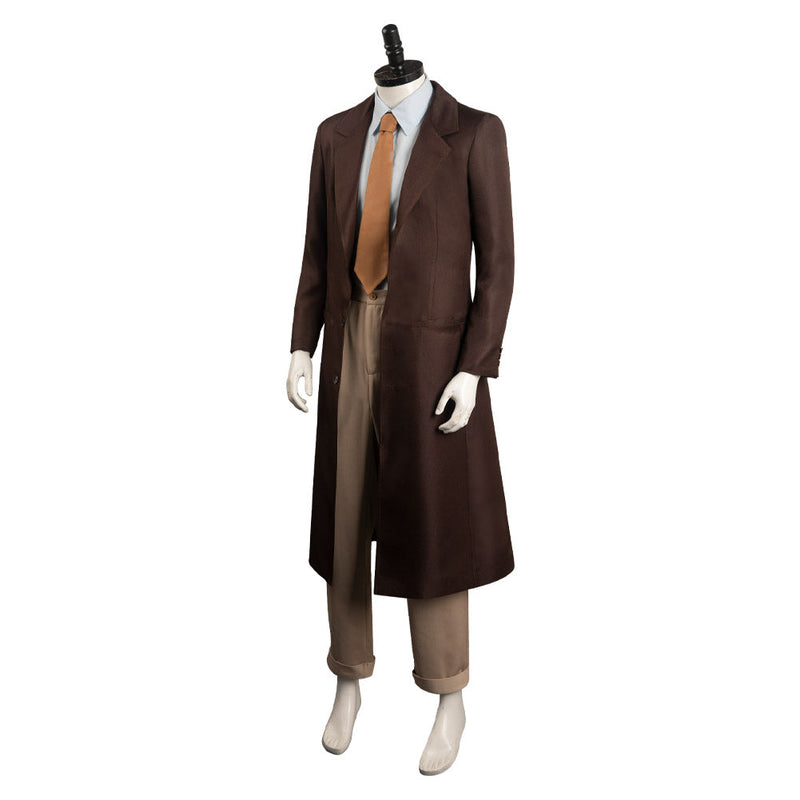 Movie Oppenheimer Brown Outfits Halloween Carnival Cosplay Costume